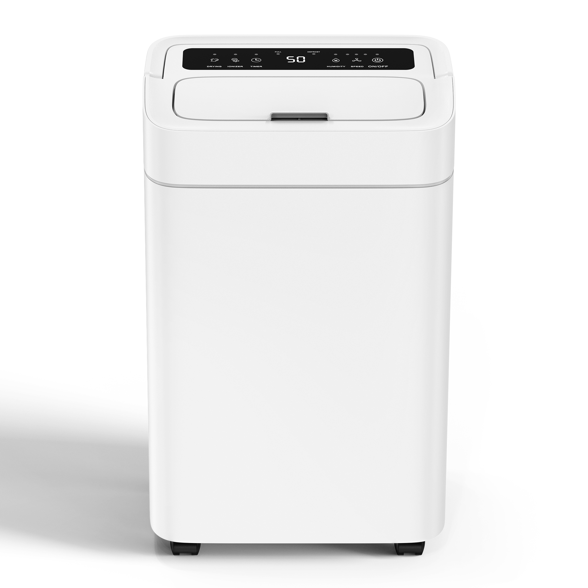EdenDirect 40-Pint Dehumidifier — 2,500 Sq. Ft. Coverage, White, Drain Hose, Bucket, Auto Defrost, 24-Hour Timer, Model# NTE-AP18-2418EE